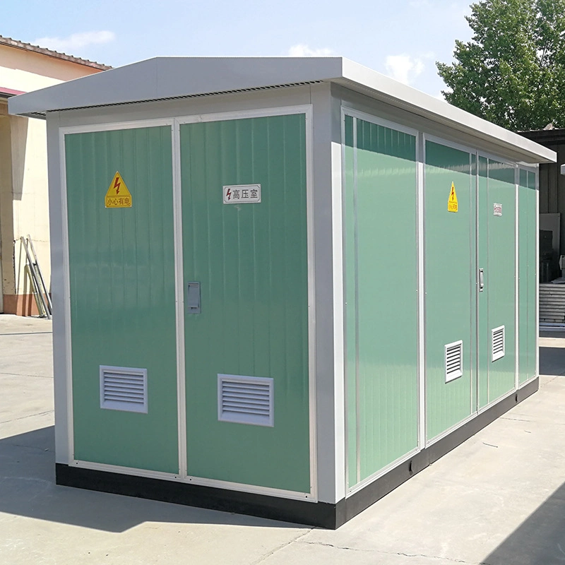 Prefabricated Cabin Compact Substation High Voltage 11kv Switchgear Electric Transformer Substation