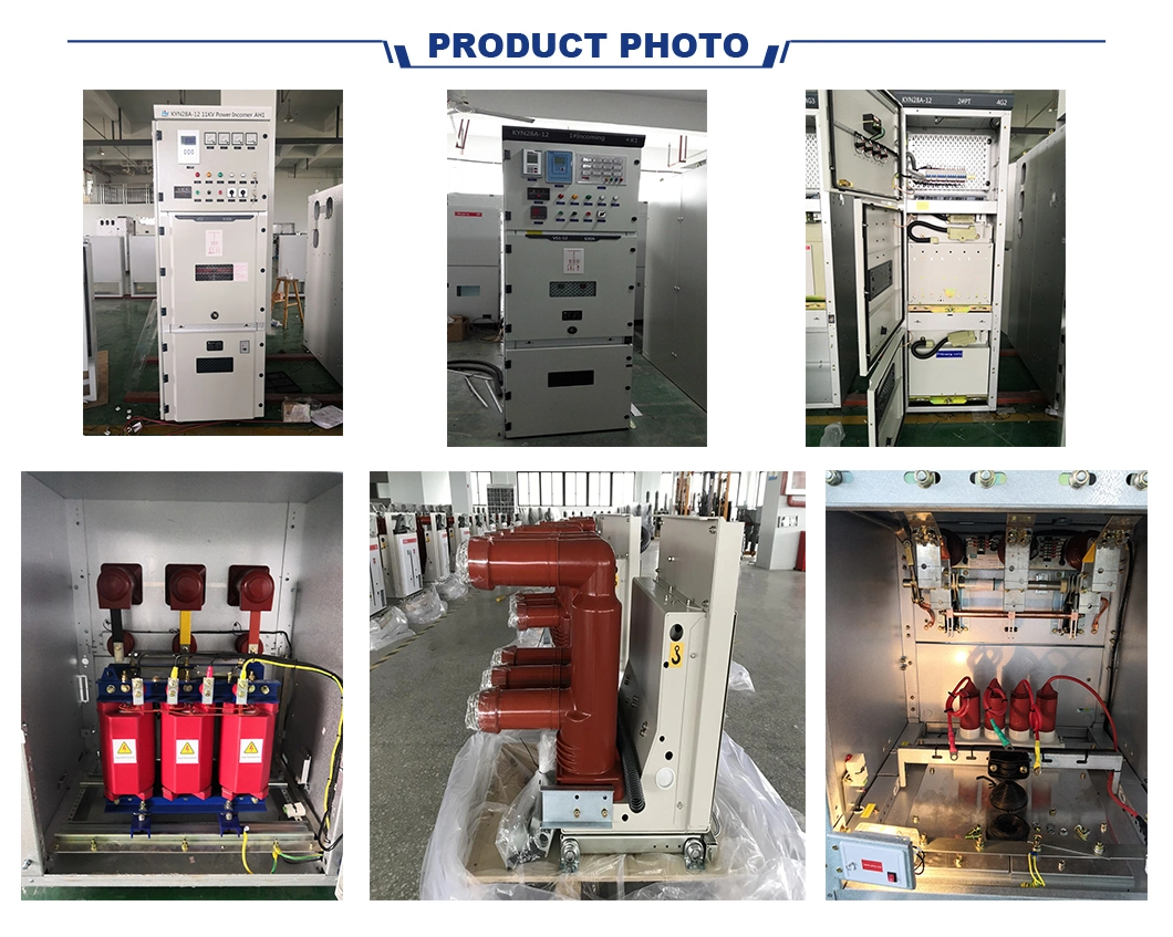 Hot Sale Kyn28-12 Electric Control Panel High Voltage 12kv Switchgear Cubicles