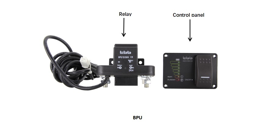 Battery Low Voltage Disconnect, Battery Voltage Indicaiton, Voltage Relay