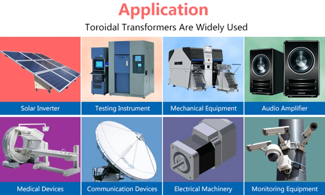 Factory Price Toroidal Transformer with Ce RoHS Approved