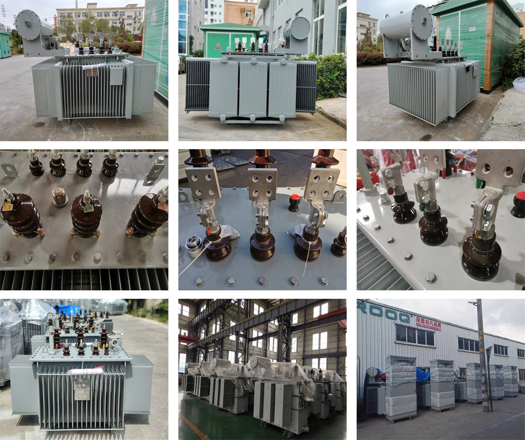 Rooq-Kv Oil-Immersed Distribution Transformer with Hv and LV Porcelain Busings