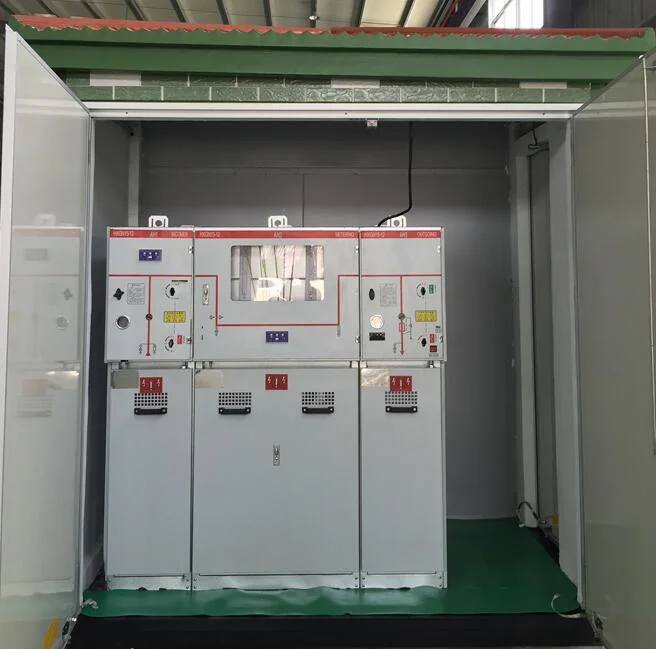 10kv 250kVA Mobile Movable Preinstalled Compact Sub Station Electrical Substation