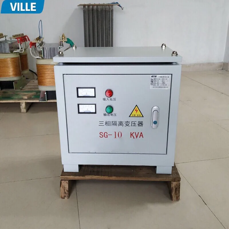 Sg-10 10kVA Three-Phase Transformer 380V to 380V 220V 200V 110V Control Isolation Transformer 5000va