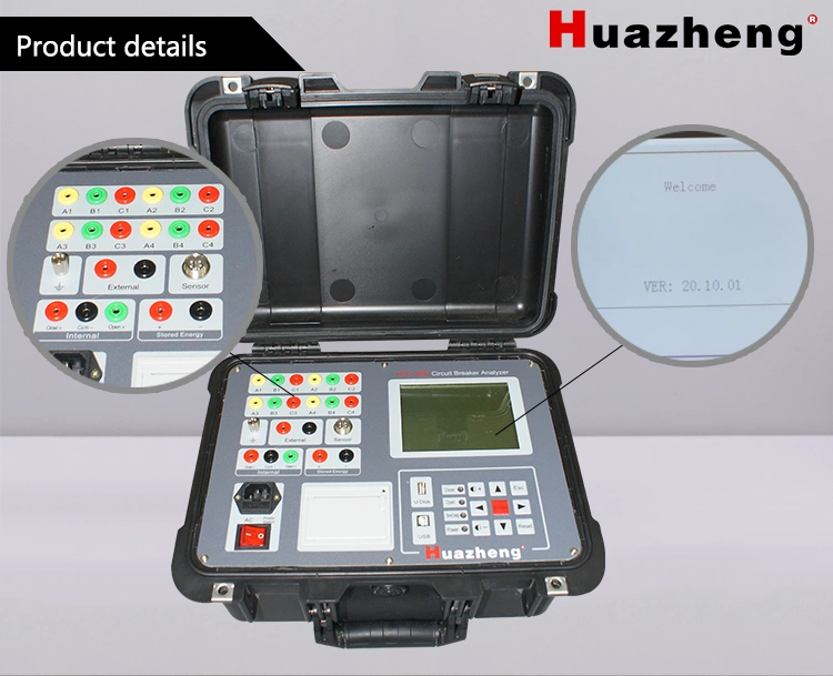 High Voltage Switch Dynamic Characteristics Test Set Circuit Breaker Analyser