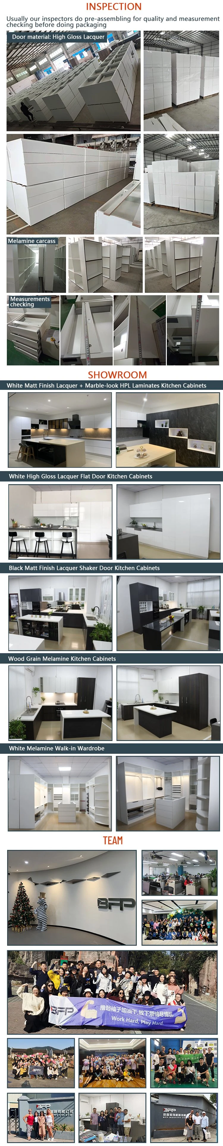 Customized White Shaker Door Solid Wood Cabinets Modern Kitchen Cabinets