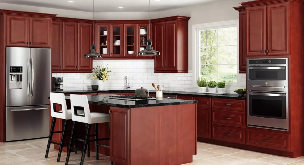 New Hot Selling Products Kitchen Cabinets Solid Wood Wood Kitchen Storage Cabinet Kitchen Designs Cabinets