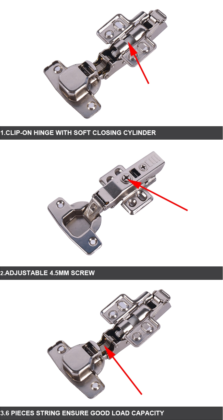 Soft Closing Kitchen Cabinet Hinges Types Hinge for Cabinet