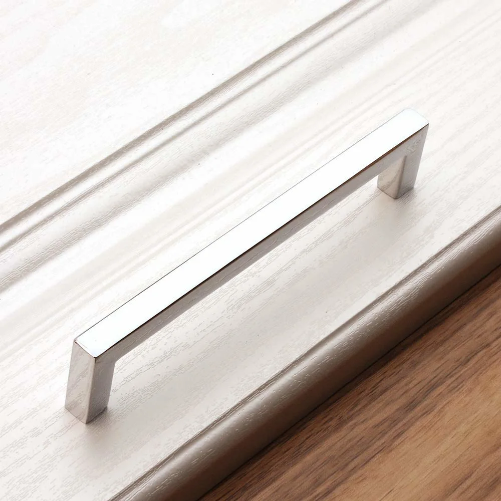 Modern Square Bar Hardware Handle for Kitchen Cabinet Bedroom Dresser Bathroom Furniture