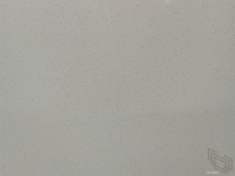 Pure White Artificial Stone Quartz for Slab/Table/Countertop/Kitchen Cabinets Bathroom Vanity