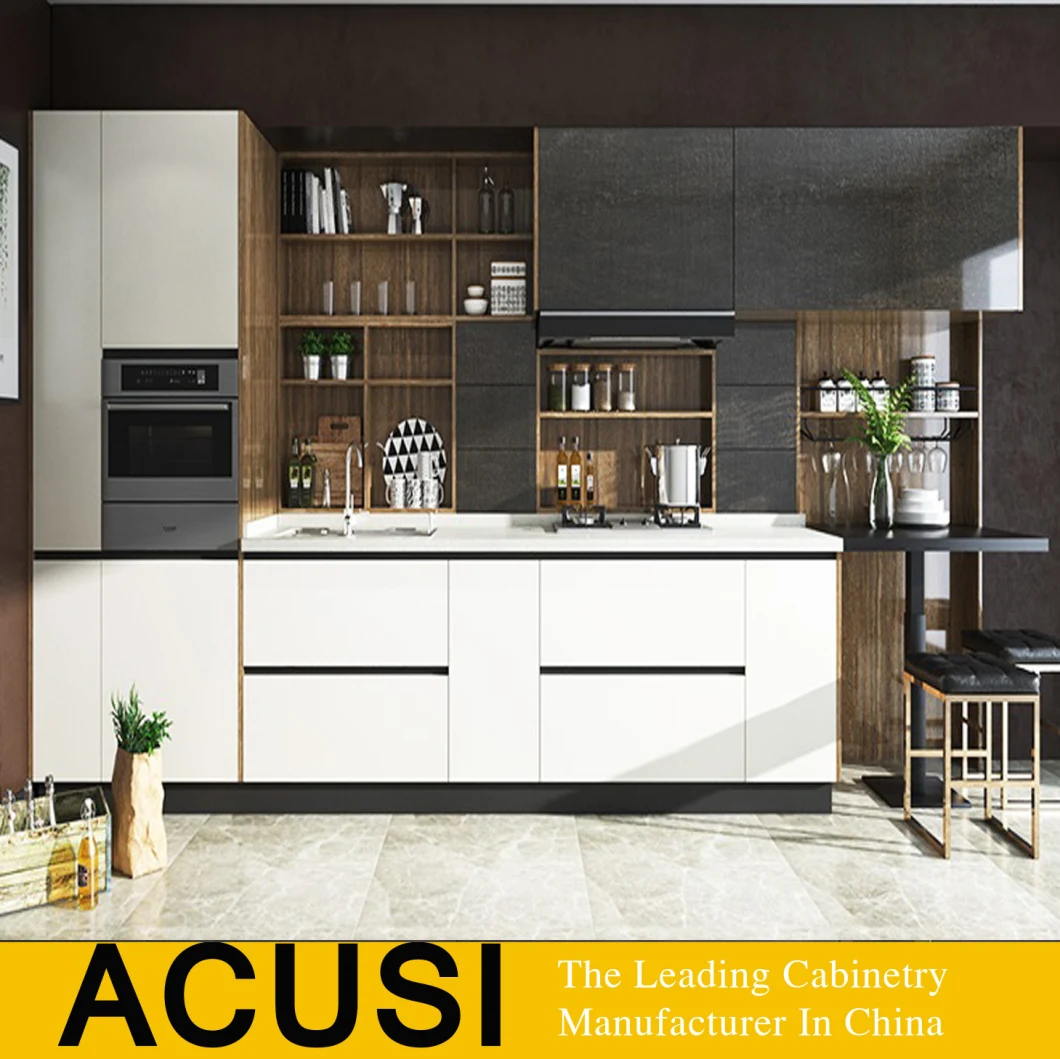 Modern Kitchen Cabinet Kitchen Cupboard Modern Island Style Lacquer Kitchen Cabinets (ACS2-L44)