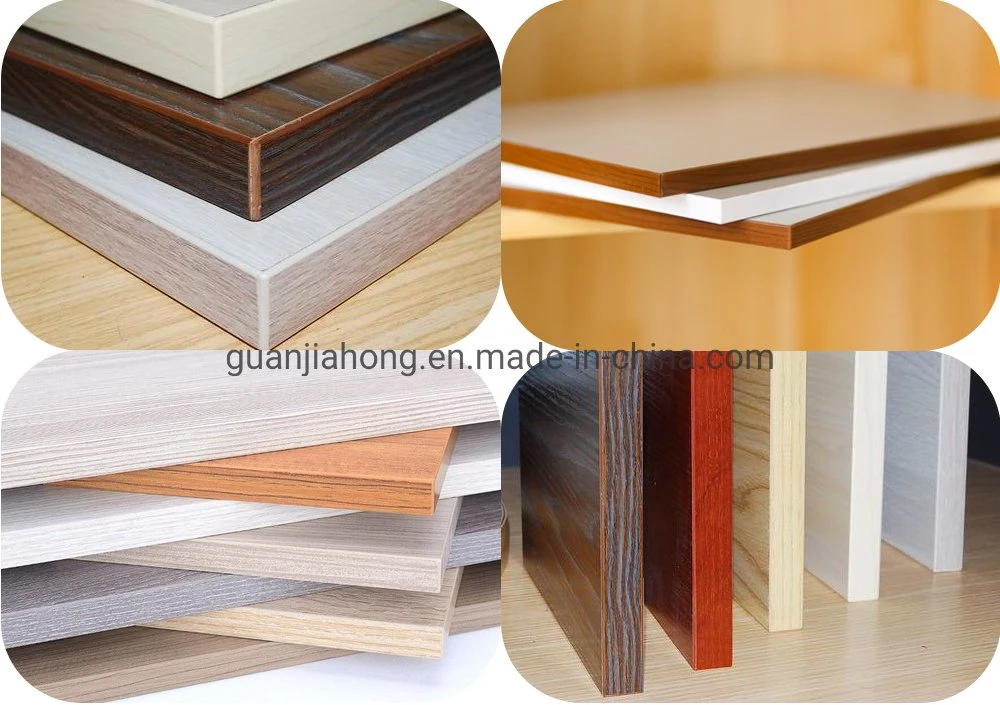 PVC ABS MDF Cabinet Wood Door Fully Auto Edge Bander with Double Trimming
