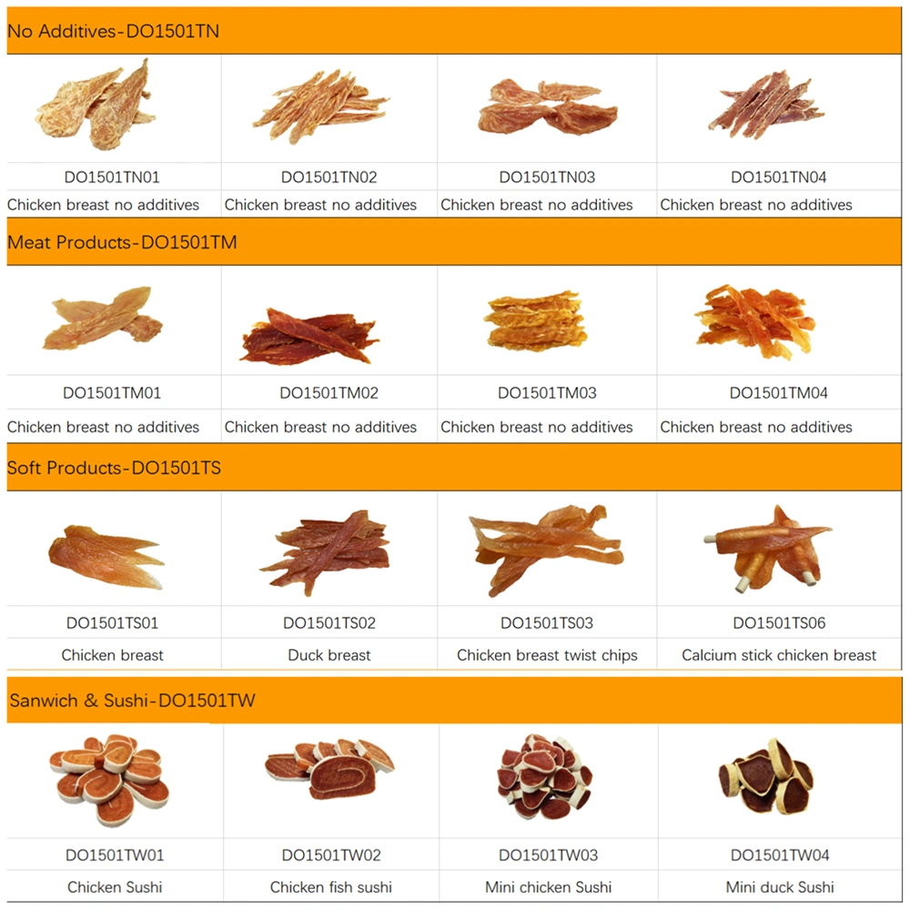 Food Dog Eco-Friendly Food Type Yummy Dog Chest Meat Snacks Dog Jerky Treats