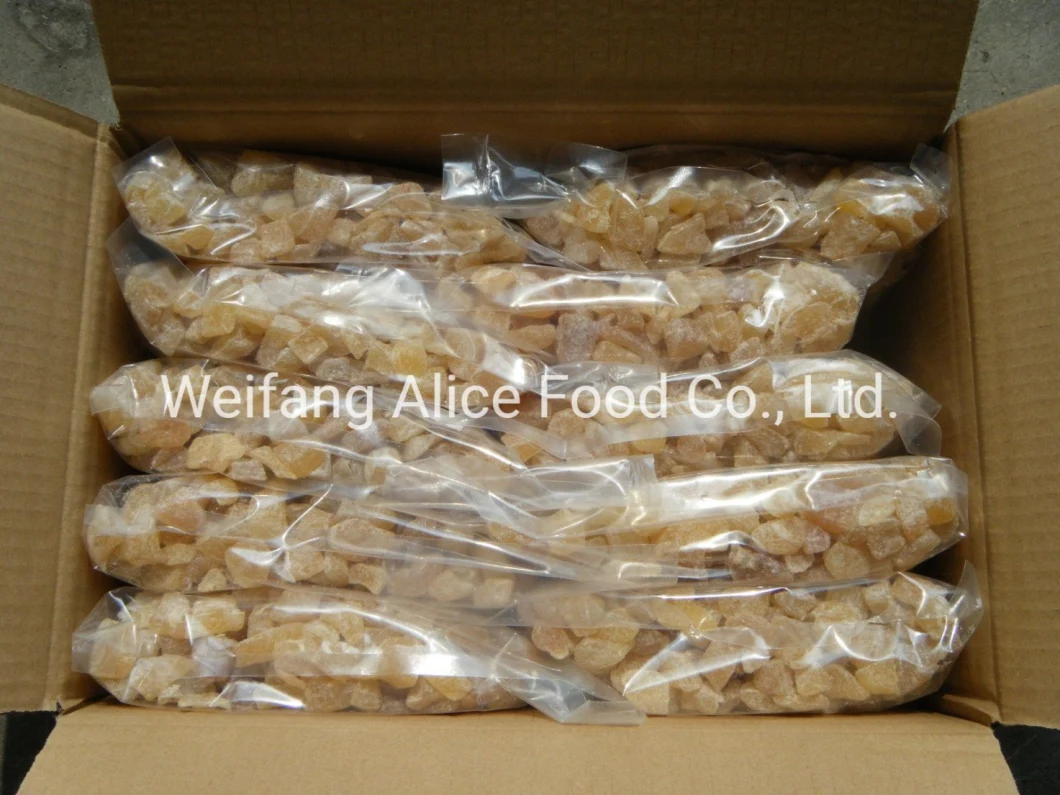 Healthy Snacks of Dried Ginger Food Made in China Dried Crystallized Ginger