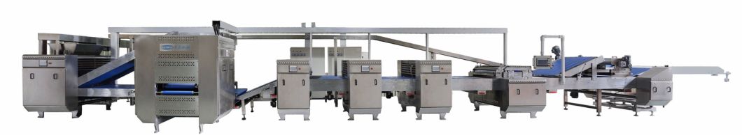 Fully Automatic Oven Industrial Dog Biscuits Making Machine