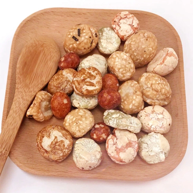 Great Taste Japanese Style Roasted Coated Peanuts Healthy Snacks for Kids Colorfu Snacks
