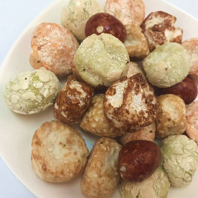 Great Taste Japanese Style Roasted Coated Peanuts Healthy Snacks for Kids Colorfu Snacks