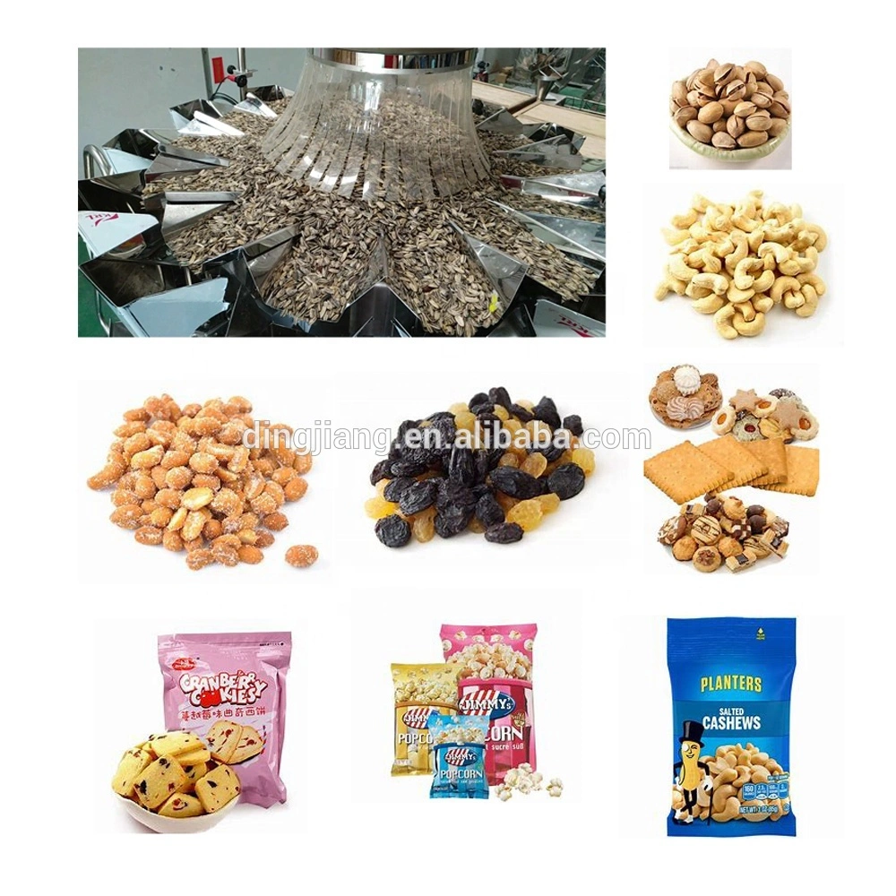 Peanut Biscuits Dog Food Rotary Premade Bag/Zipper Bag/Doy Bag/Doypack Filling Sealing Packaging Machine