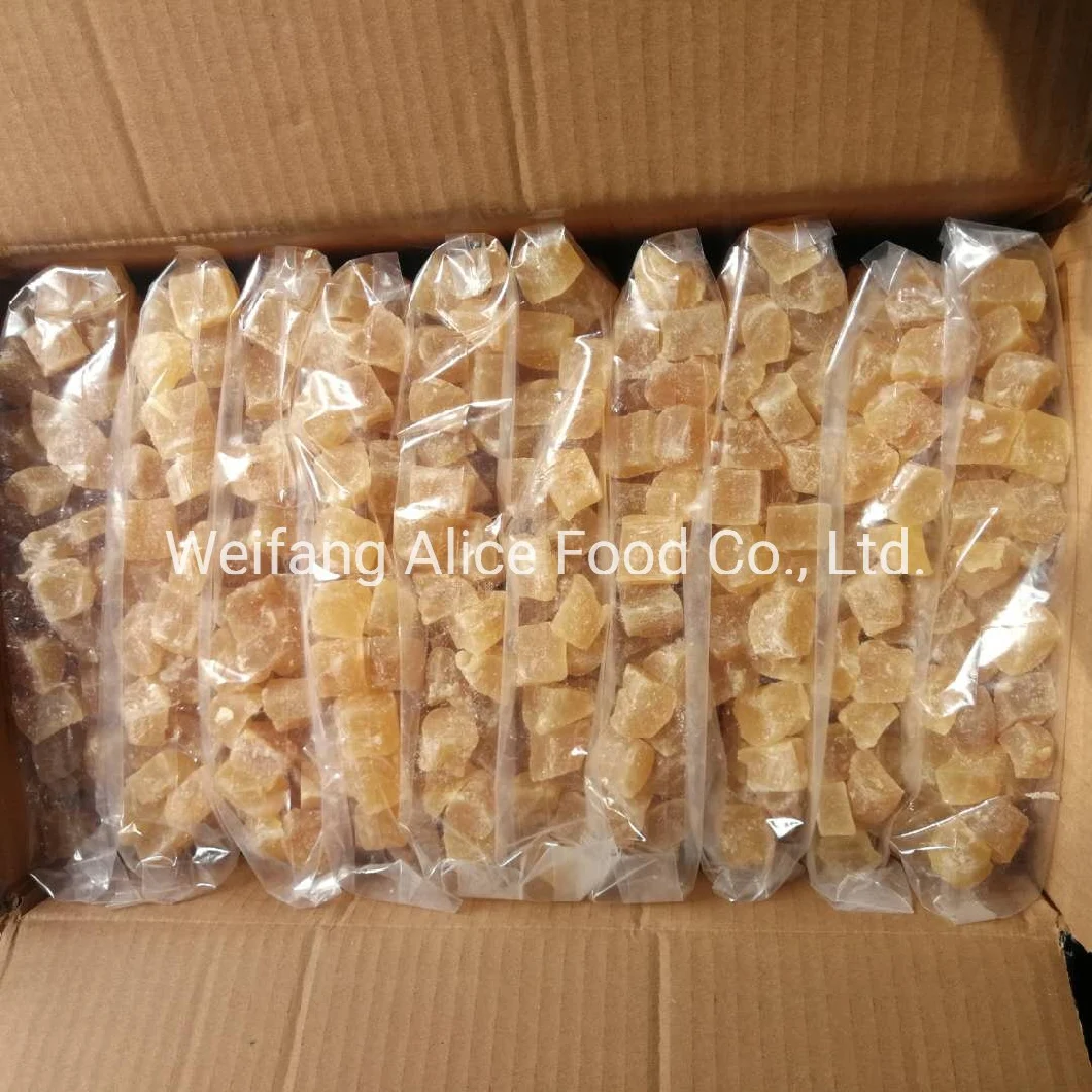 Healthy Snacks of Dried Ginger Food Made in China Dried Crystallized Ginger