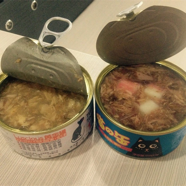 Chicken Meat Slice Canned Cat Food Liquid Wet Cat Food Jelly Shape