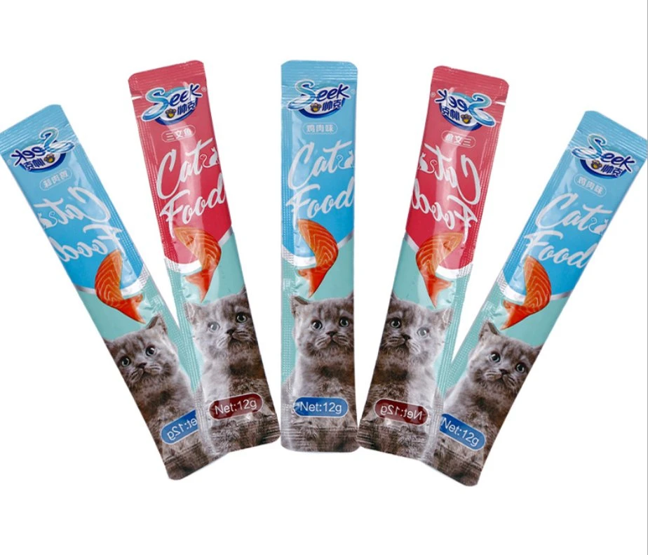 Creamy Treats Wet Cat Food Salmon Tuna Cat Treat