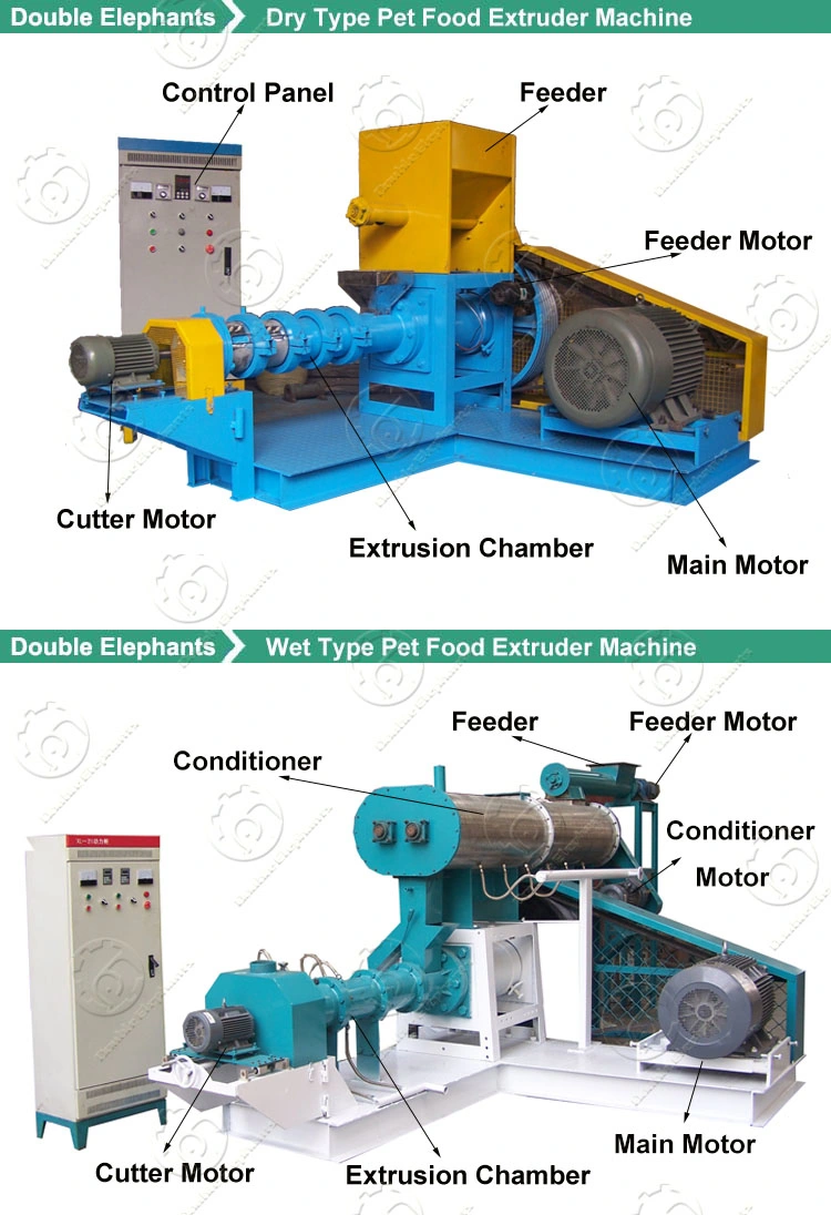 Pet Food Machine Process Dog Food Pellet Machine Dog Food Small Fish Feed Extruder