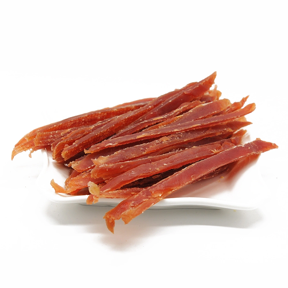 Natural Pet Feed Snacks Duck Breast Jerky Slice Treats for Dogs