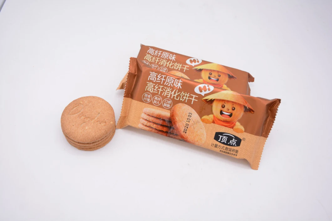 High Fiber Replacement Meal Biscuit Healthy Original Flavor Digestive Biscuits