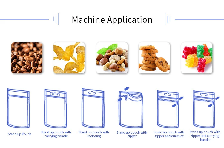 Dession Fried Food Puffed Food Fish Dog Pet Feed Automatic Packing Machine Equipment