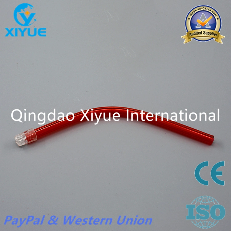 Red Dental Plastic Disposable Saliva Ejector for Oral Care