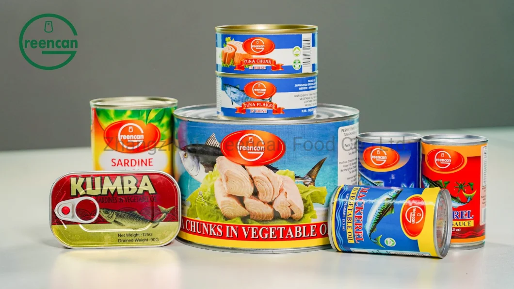 Health Food Canned Seafood Canned Fish with Private label