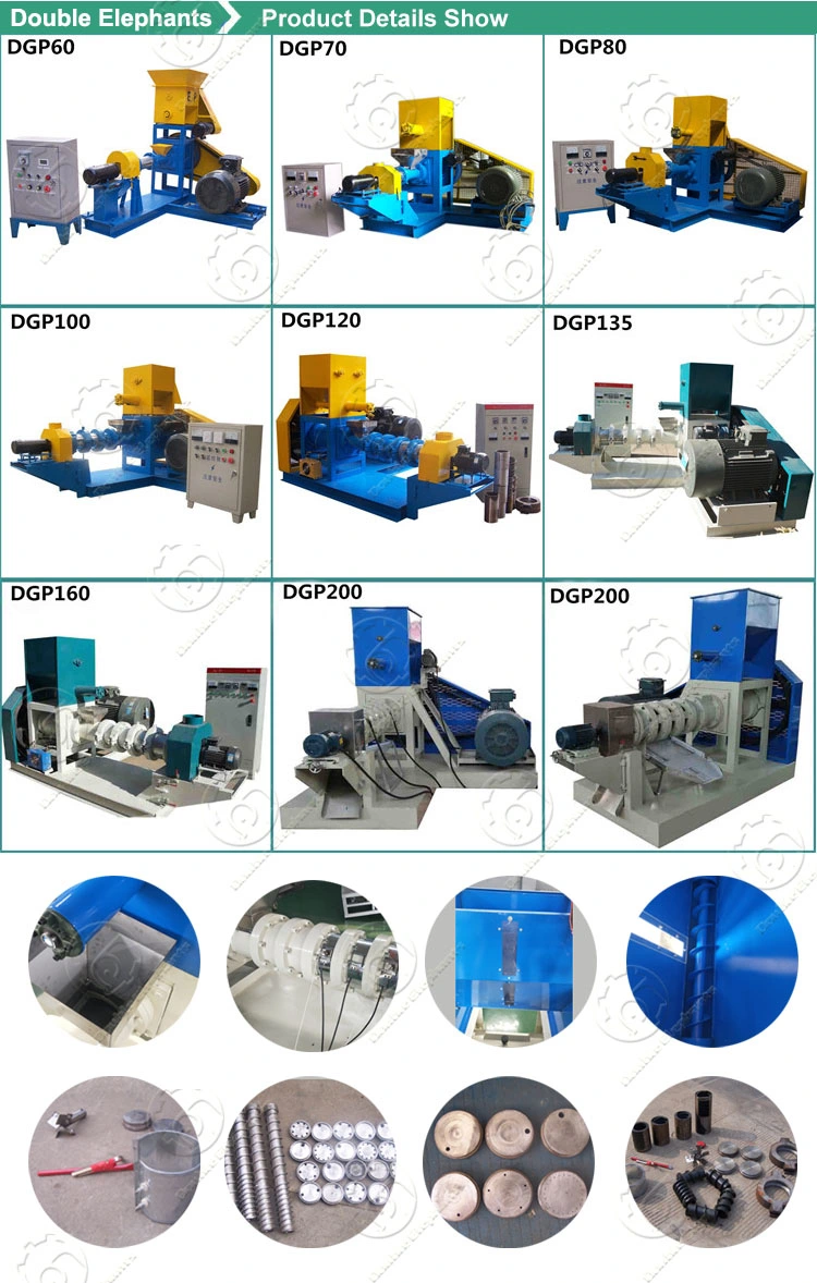 Animal Feed Processing Pet Food Production Line Dog Food Extruder Floating Fish Feed Extruder Machine
