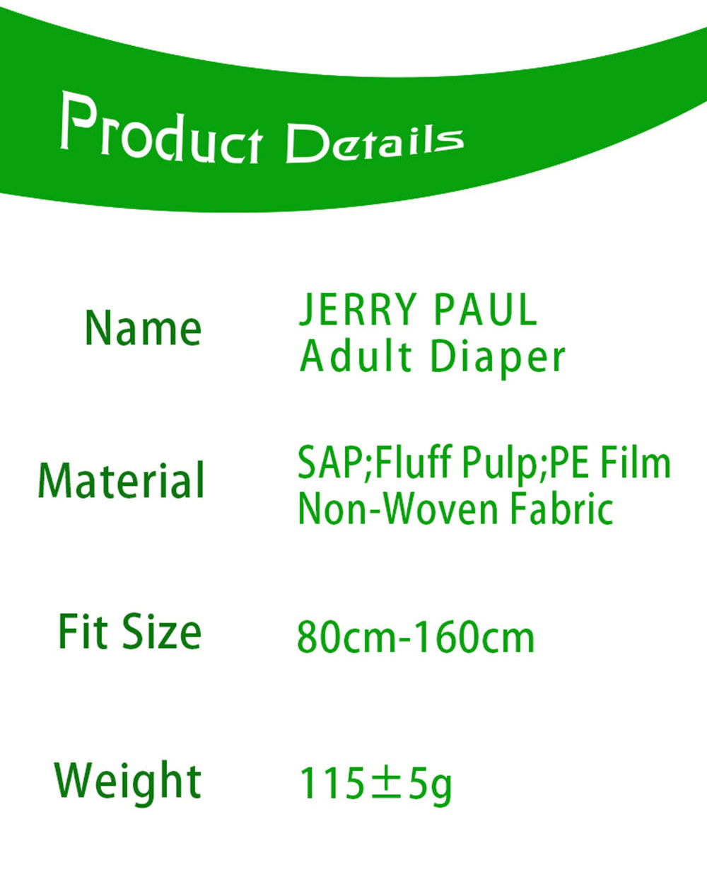 Adult  Disposable  Diaper  Free Samples Disposable  Adult  Diapers  in Bulk