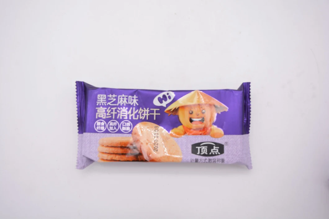 100gram Low Fat Family Healthy Crispy Candy Sweet Sesame Food Digestive Biscuits