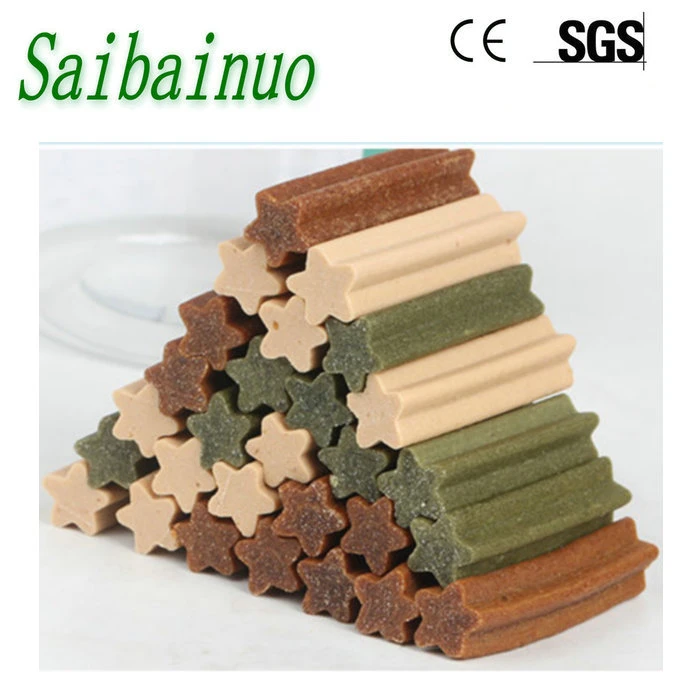 Double Color Pet Treats Dog Chews Making Machine