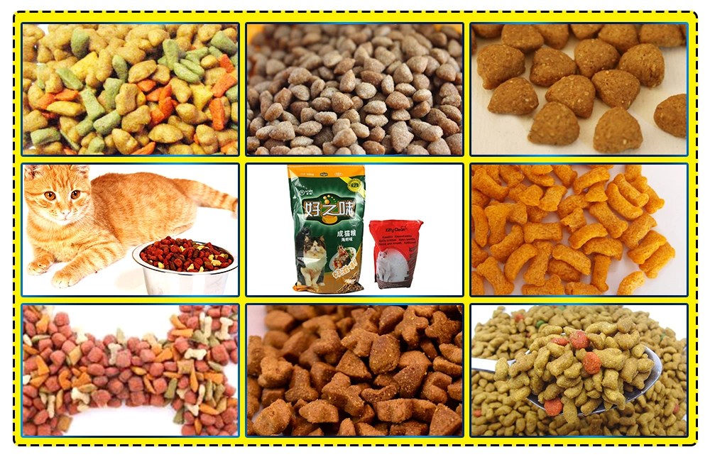 High Capacity Dog Food Extruder Plant Dry Type Fish Feed Processing Machine Floating Fish Food Machine