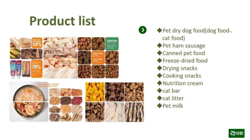 OEM/ODM Natural Fresh Pet Food Gulten-Free Dry Cat Food Cat Feed