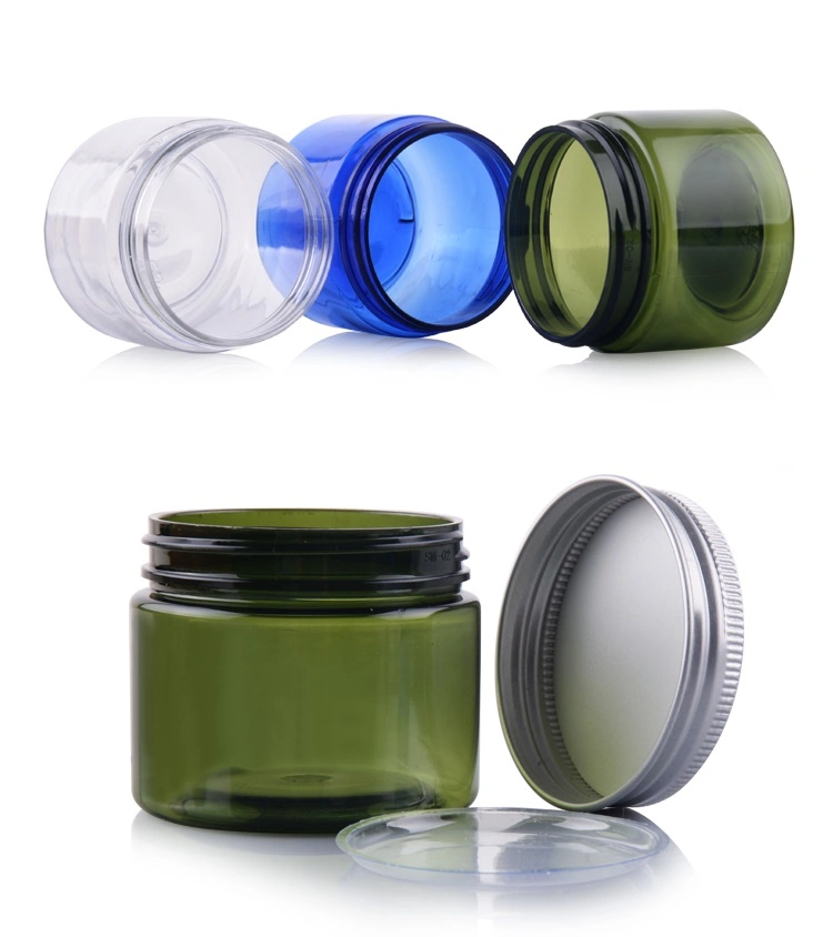 Food Grade Dried Snack Food Tea Airtight Clear Pet Plastic Jar with Lid Food Packaging Container