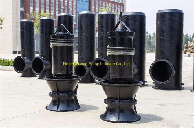 Anti-Corrosion Type Electric Driven Submersible Axial Flow Pump with Pitshaft
