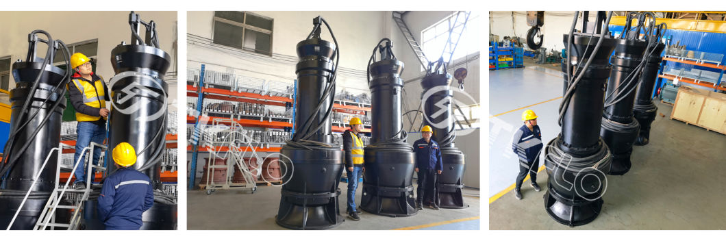 Electrical Non Clogging Submersible Sewage Drainage Axial Mix Flow Slurry Centrifugal Water Pump