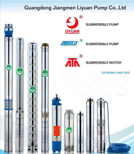 Qj Vertical High Head Deep Well Submersible Pumps to Draw Water From Well