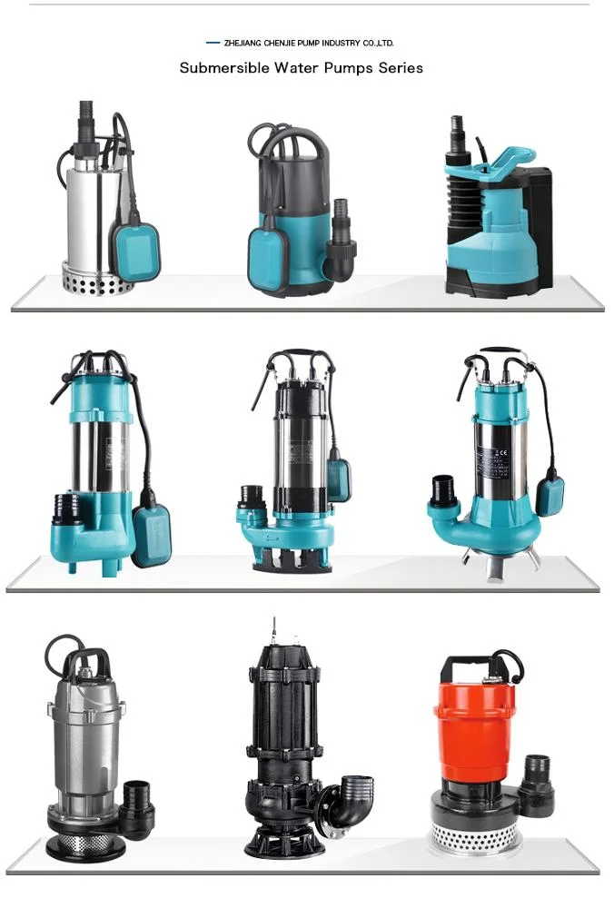 Three Phase Slurry Suction Bomba Dirty Water Submersible Pump with Grinder