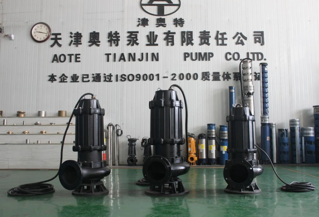 Waste Water Usage Submersible Sewage Pump for Dirty Water Treatment