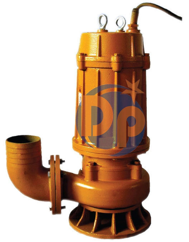 Centrifugal Submersible Sewage Pump with Cutter, Vertical Sewage Pump, Dirty Water Pump
