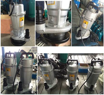 QDX Series Aluminium Sewage Submersible Water Pump with Float Switch