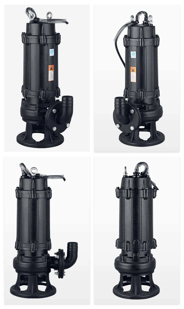 Non-Blockage Submersible Sewage Pump with Cutting Devices Slurry Pump Price