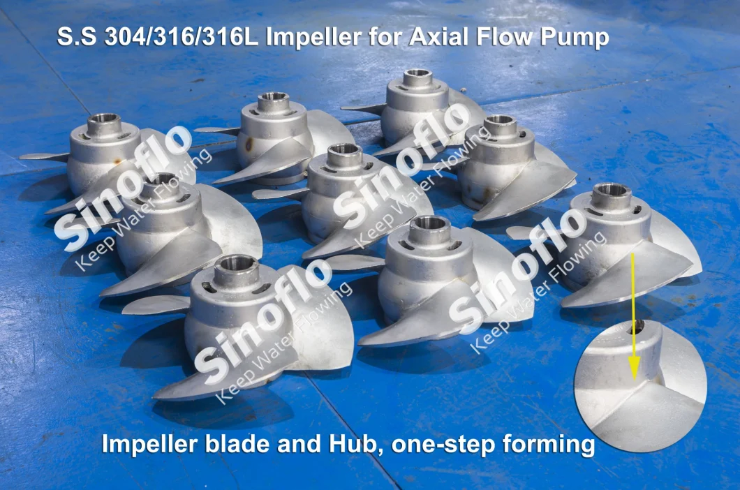 Axial Flow Submersible Water Propeller Floating Irrigation Pump