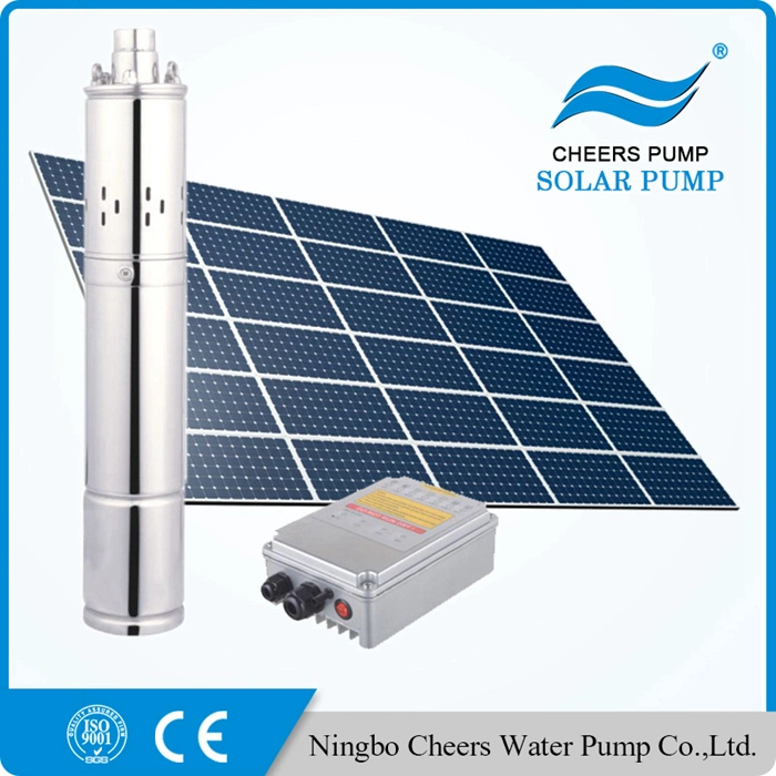 1HP DC Solar Submersible Pump Price, High Pressure Solar Water Pump, Solar Borehole Pump