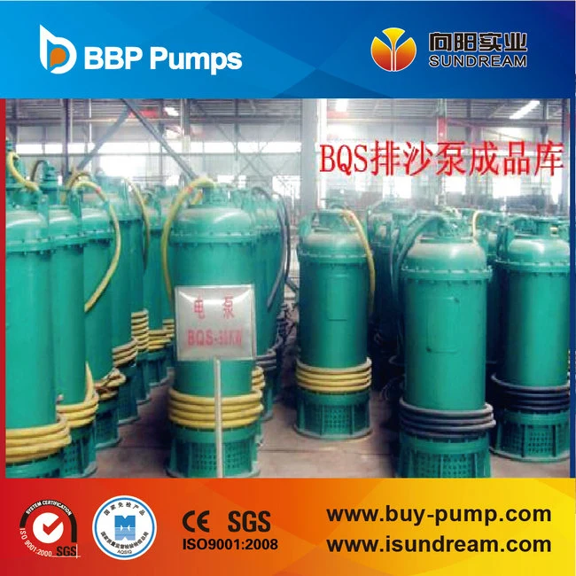 High Capcity and High Head Explosion Proof Motor Submersible Sand Pump for Mining