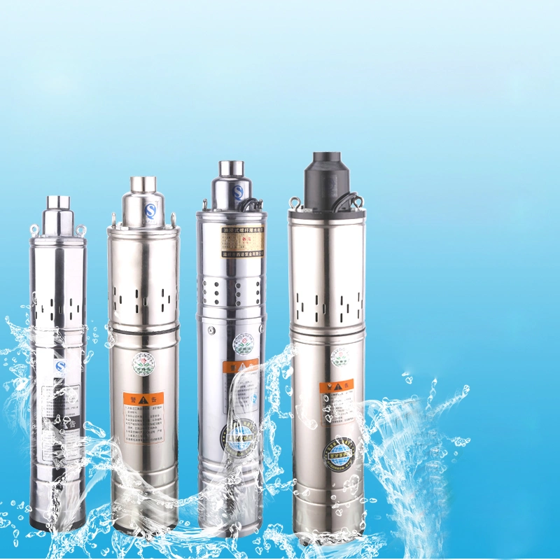 4qgd Series 220V Submersible Water Pump, Helical Rotor Pump for Irrgation, Clean Water Pump 1HP