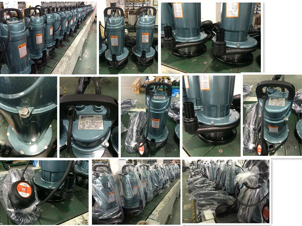 Qdx 0.55kw/0.75HP Hydraulic Pump Electric Submersible Water Pumps